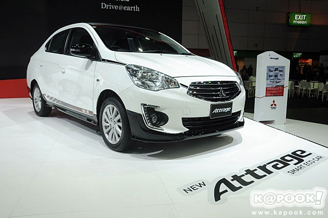 Mitsubishi Attrage RalliArt 2016 Mitsubishi Attrage RalliArt 2016