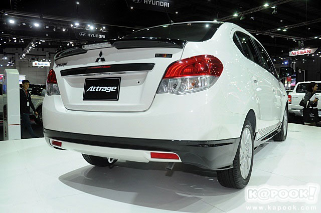 Mitsubishi Attrage RalliArt 2016 Mitsubishi Attrage RalliArt 2016