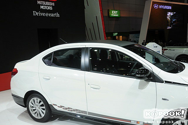 Mitsubishi Attrage RalliArt 2016 Mitsubishi Attrage RalliArt 2016