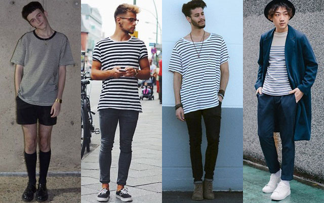 เสื้อลายขวาง ผู้ชาย เสื้อลายขวาง ผู้ชาย