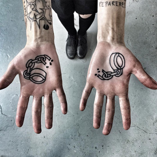 ลายสักที่มือ ลายสักที่มือ