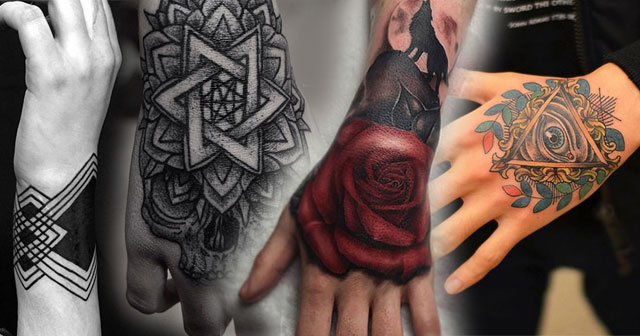 ลายสักที่มือ ลายสักที่มือ