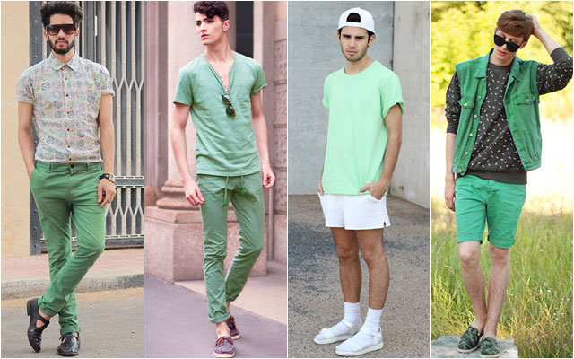 เสื้อผ้าสีเขียว ผู้ชาย เสื้อผ้าสีเขียว ผู้ชาย