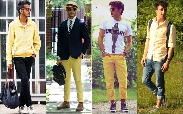 เสื้อผ้าสีเหลือง เสื้อผ้าสีเหลือง