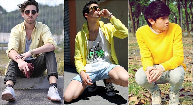 เสื้อผ้าสีเหลือง เสื้อผ้าสีเหลือง