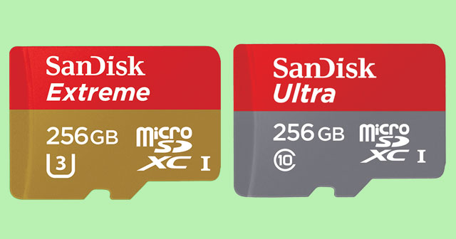 microSD card microSD card
