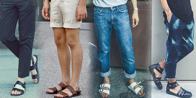 รองเท้าแตะสายคาด รองเท้าแตะสายคาด