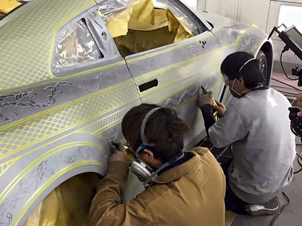 Kuhl Racing Engraved Nissan GT-R Kuhl Racing Engraved Nissan GT-R