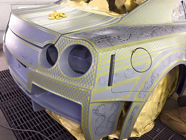 Kuhl Racing Engraved Nissan GT-R Kuhl Racing Engraved Nissan GT-R