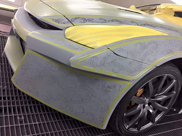 Kuhl Racing Engraved Nissan GT-R Kuhl Racing Engraved Nissan GT-R