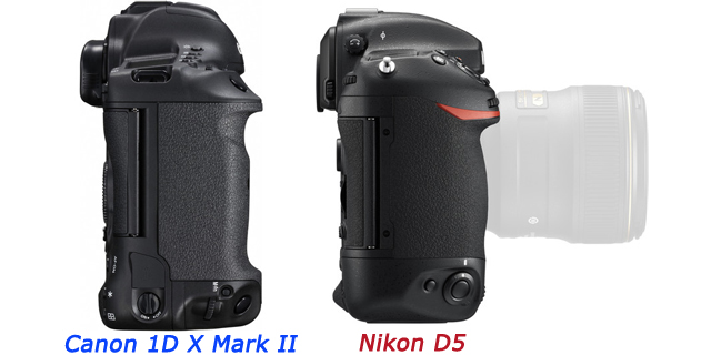 Canon 1D X Mark II, Nikon D5 Canon 1D X Mark II, Nikon D5