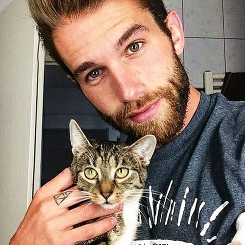 หนุ่มหล่อกับแมว หนุ่มหล่อกับแมว