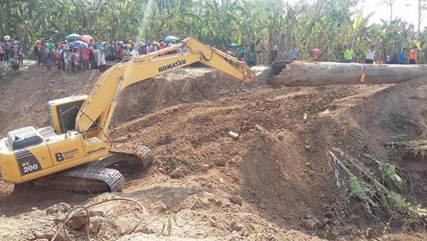 พบตะเคียนยักษ์อายุกว่า 200 ปี จมแม่น้ำยม คนแห่ขอโชคลาภ พบตะเคียนยักษ์อายุกว่า 200 ปี จมแม่น้ำยม คนแห่ขอโชคลาภ