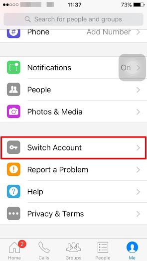 วิธีใช้งาน Facebook Messenger บน iOS หลายบัญชี วิธีใช้งาน Facebook Messenger บน iOS หลายบัญชี