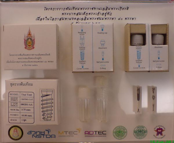 รากฟันเทียม รากฟันเทียม