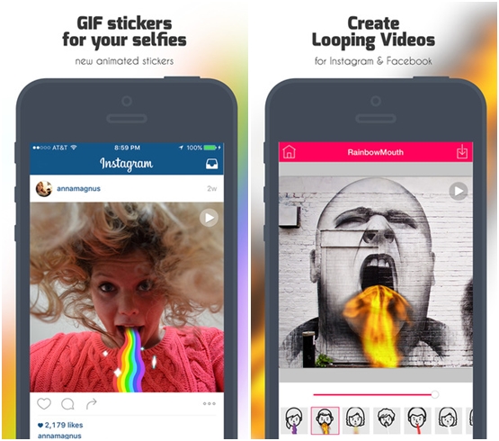 4 แอพฯ แต่งรูป iPhone แนวภาพ GIF 4 แอพฯ แต่งรูป iPhone แนวภาพ GIF