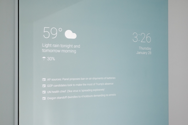 Smart Mirror กระจกส่องหน้าอัจฉริยะ Smart Mirror กระจกส่องหน้าอัจฉริยะ