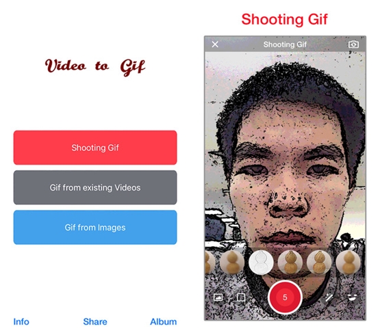 4 แอพฯ แต่งรูป iPhone แนวภาพ GIF 4 แอพฯ แต่งรูป iPhone แนวภาพ GIF