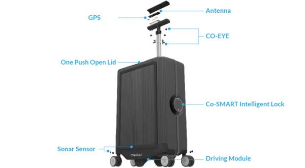 COWAROBOT R1 กระเป๋าเดินทางหุ่นยนต์ COWAROBOT R1 กระเป๋าเดินทางหุ่นยนต์