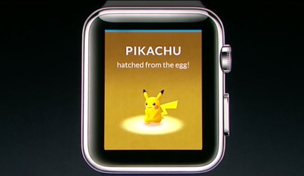 Pokemon GO บน Apple Watch Pokemon GO บน Apple Watch
