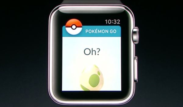 Pokemon GO บน Apple Watch Pokemon GO บน Apple Watch