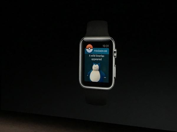 Pokemon GO บน Apple Watch Pokemon GO บน Apple Watch