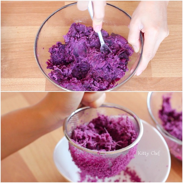 ขนมไข่นกกระทามันเทศญี่ปุ่น ขนมไข่นกกระทามันเทศญี่ปุ่น