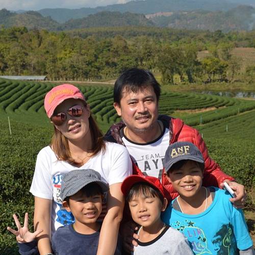 ครอบครัว หนุ่ม สันติสุข ครอบครัว หนุ่ม สันติสุข