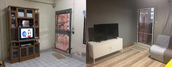 รีโนเวททาวน์เฮ้าส์ 2 ชั้น รีโนเวททาวน์เฮ้าส์ 2 ชั้น