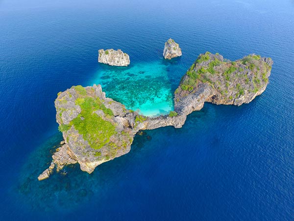 ที่เที่ยวกระบี่ เกาะหินห้าลูก