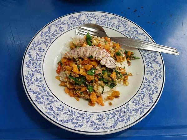 เที่ยวบางแสน 2 วัน 1 คืน ร้านป้าอ่อนกอกก๊วน