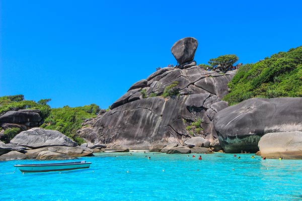 สถานที่ท่องเที่ยวหมู่เกาะสิมิลัน สถานที่ท่องเที่ยวหมู่เกาะสิมิลัน