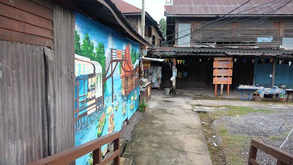 ตลาดริมน้ำวัดนังคัลจันตรี ตลาดริมน้ำวัดนังคัลจันตรี