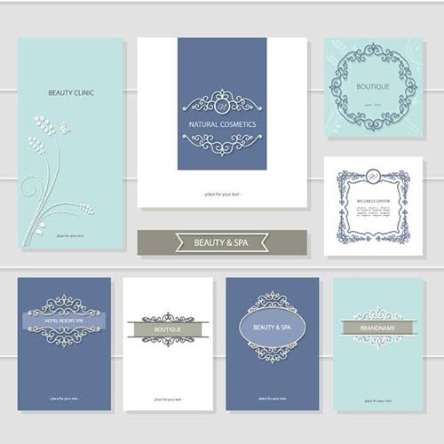 การ์ดแต่งงานโทนสีฟ้า การ์ดแต่งงานโทนสีฟ้า
