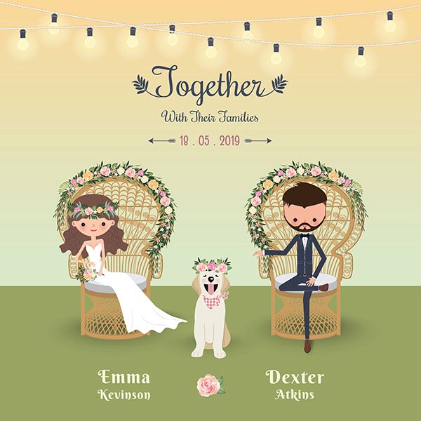 การ์ดแต่งงานไอเดียเก๋ การ์ดแต่งงานไอเดียเก๋