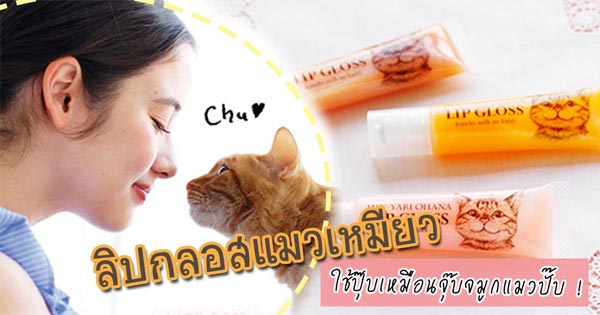 ลิปกลอสแมวเหมียว ลิปกลอสแมวเหมียว