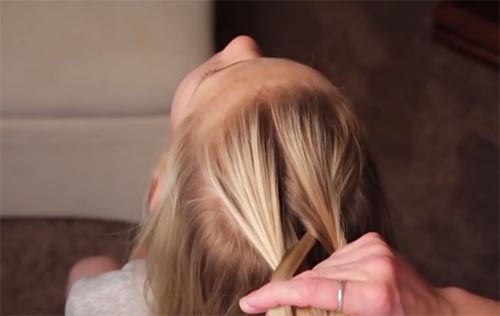 วิธีถักเปียนูน วิธีถักเปียนูน