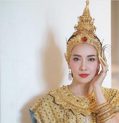 แต่งหน้าชุดไทย แต่งหน้าชุดไทย