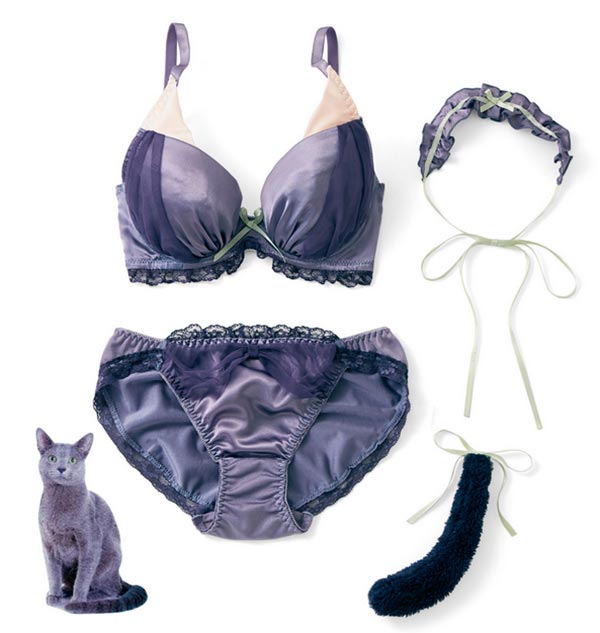 ชุดชั้นในแมวเหมียว ชุดชั้นในแมวเหมียว