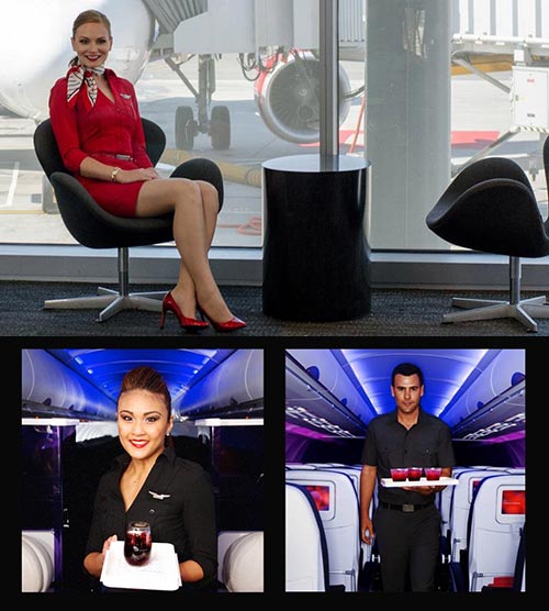 ชุดแอร์โฮสเตส ชุดแอร์โฮสเตส