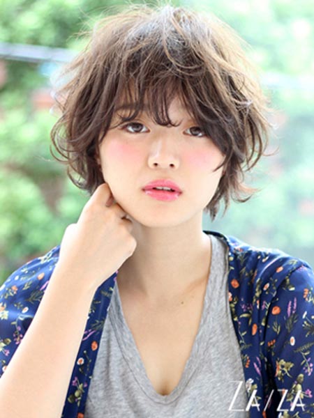 ทรงผมสั้นหญิง 2017 หน้ากลม ทรงผมสั้นหญิง 2017 หน้ากลม