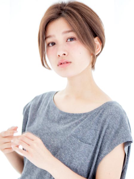 ทรงผมสั้นหญิง 2017 หน้ากลม ทรงผมสั้นหญิง 2017 หน้ากลม