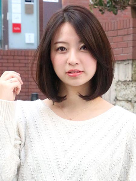 ทรงผมสั้นหญิง 2017 หน้ากลม ทรงผมสั้นหญิง 2017 หน้ากลม