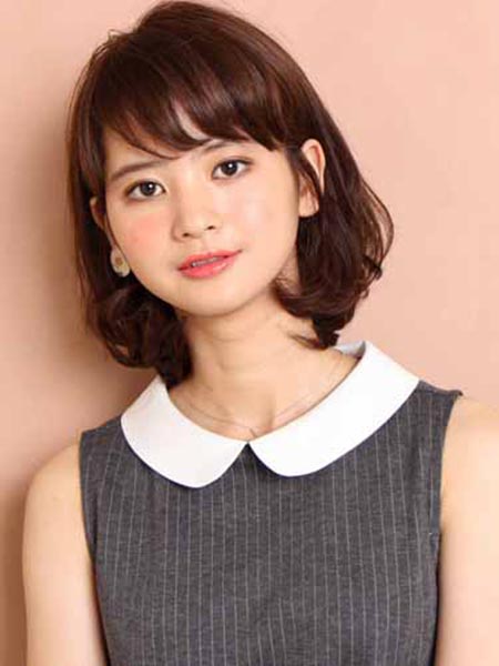 ทรงผมสั้นหญิง 2017 หน้ากลม ทรงผมสั้นหญิง 2017 หน้ากลม