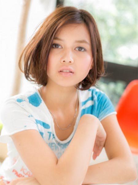 ทรงผมสั้นหญิง 2017 หน้ากลม ทรงผมสั้นหญิง 2017 หน้ากลม