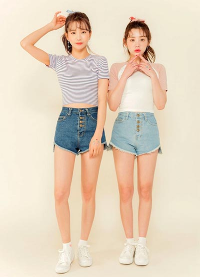 ยีนส์ขาสั้น ยีนส์ขาสั้น
