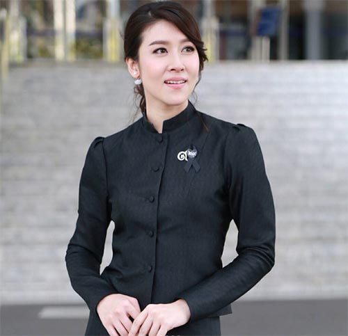 ชุดไทยจิตรลดาสีดำ ชุดไทยจิตรลดาสีดำ