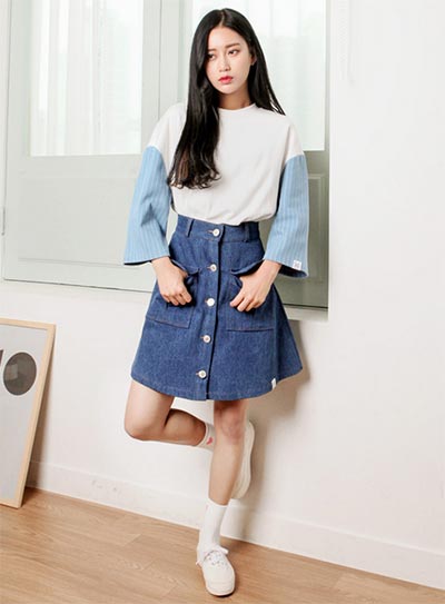 กระโปรงยีนส์ กระโปรงยีนส์