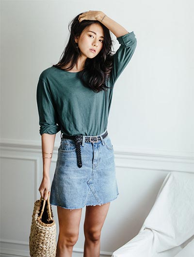 กระโปรงยีนส์ กระโปรงยีนส์