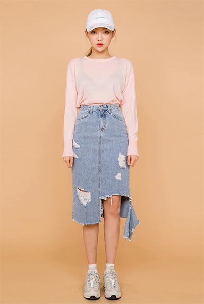 กระโปรงยีนส์ กระโปรงยีนส์